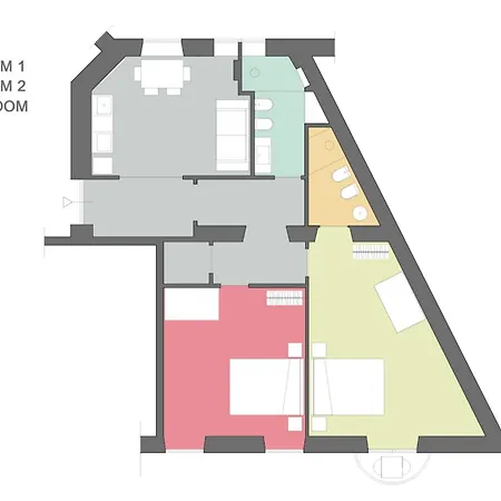 Apartment Vintage Giuliana Rom